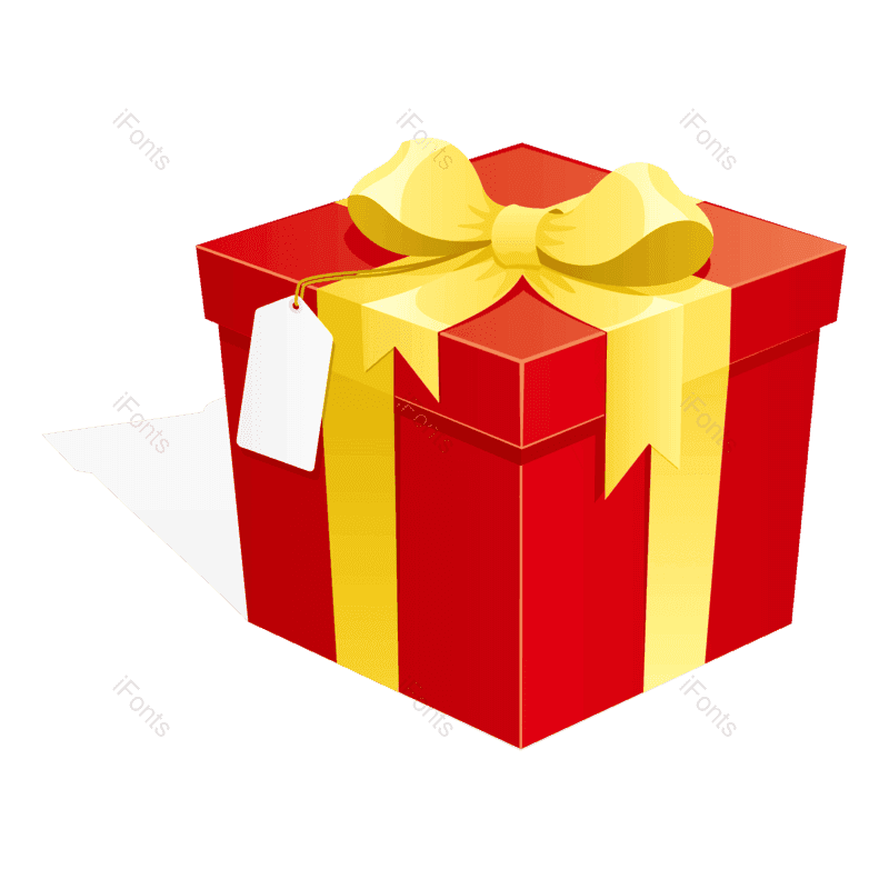 创意礼物图片,礼物元素,生日礼物PNG,红色免抠素材